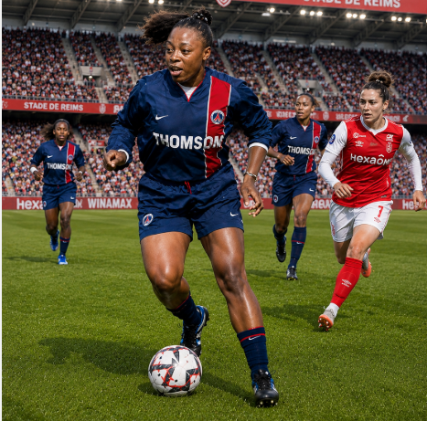 Terrain PSG × Reims
